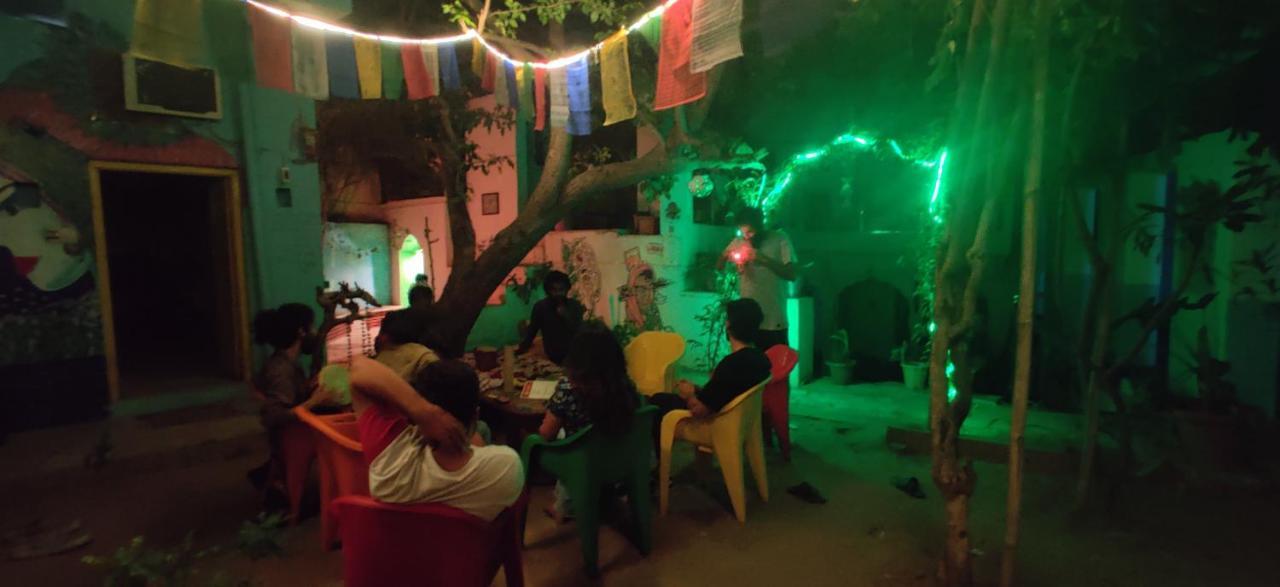 A Pousada 12 Monks Backpackers Community Pushkar Exterior foto
