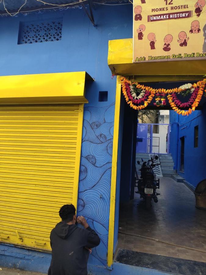 A Pousada 12 Monks Backpackers Community Pushkar Exterior foto