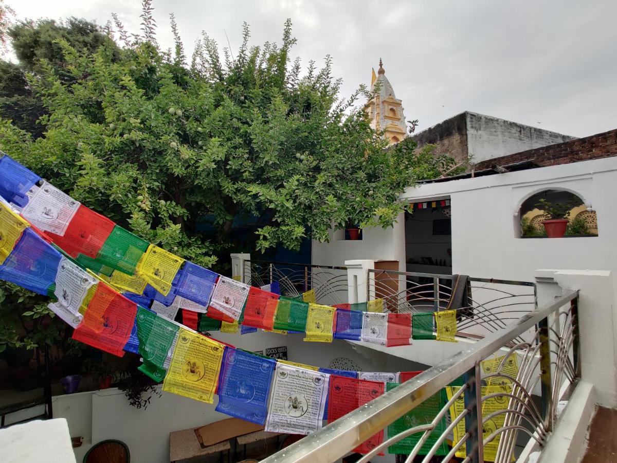 A Pousada 12 Monks Backpackers Community Pushkar Exterior foto